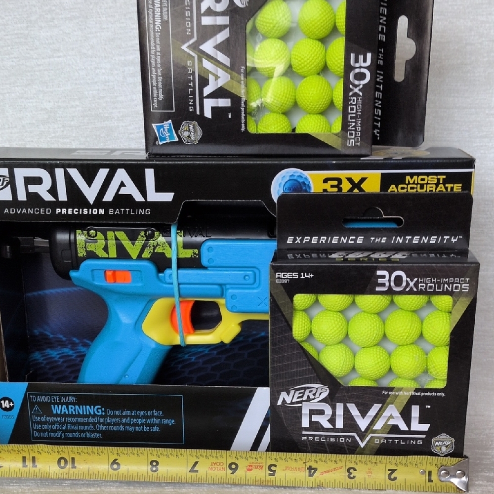 NERF Rival Fate XXII-100 Blaster - With 60 Extra Ammo Rounds Age 14+ New - Picture 16 of 16